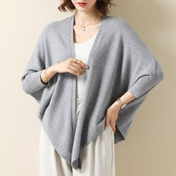 knitted cape